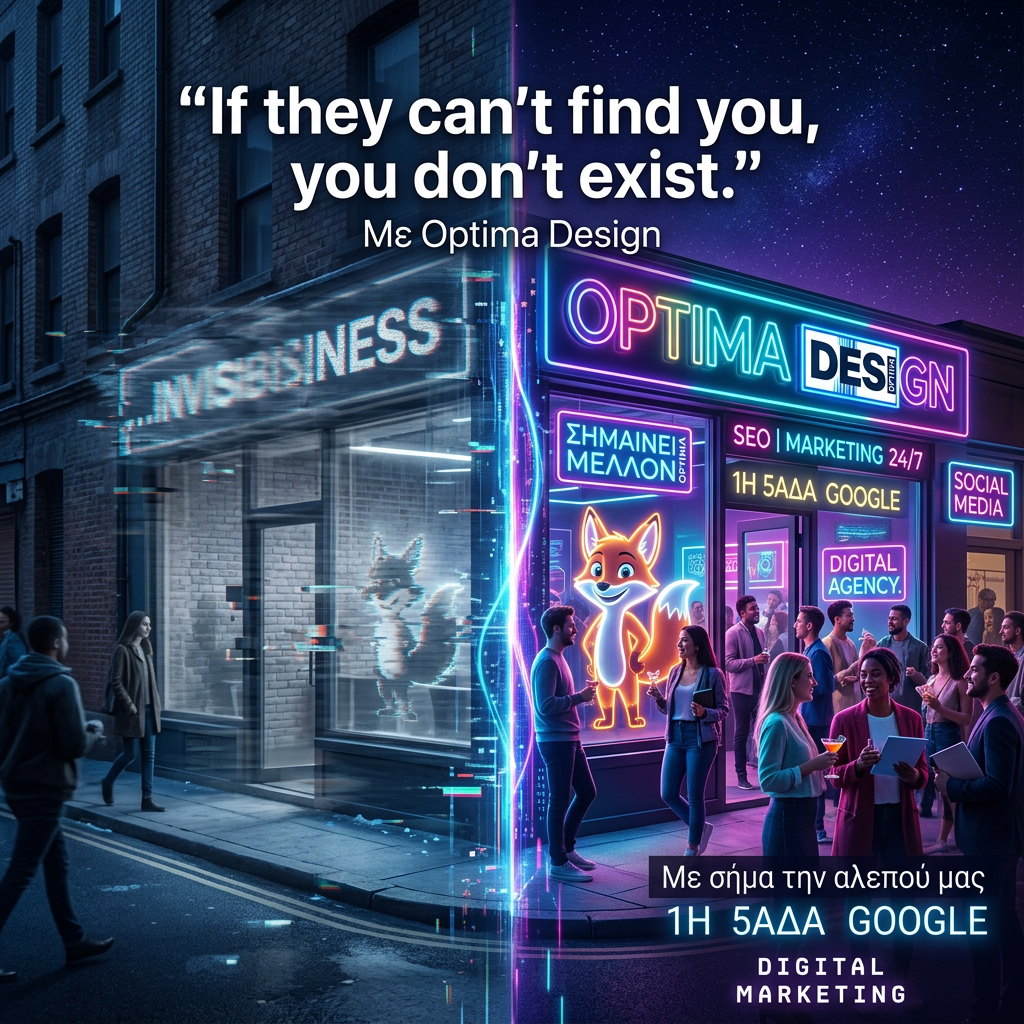 διαφημιστική εταιρεία για SEO, προώθηση ιστοσελίδων και eshop με υπηρεσίες Search Engine Optimization για κάθε επιχείρηση που δεν θέλει να είναι αόρατη